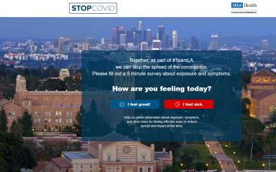 UCLA Web App Enlists Public Support to Mitigate Spread of COVID-19